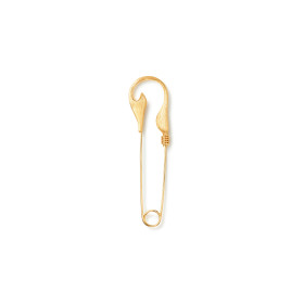         Gelbgold, Accessoires/Sonstiges, Ole Lynggaard Copenhagen Under the Sea Fish Hook Brosche, groß A3213-402