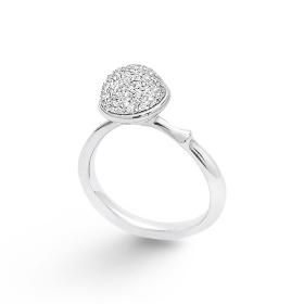 Weißgold, Ringe, Ole Lynggaard Copenhagen Lotus Ring Medium A2711-503
