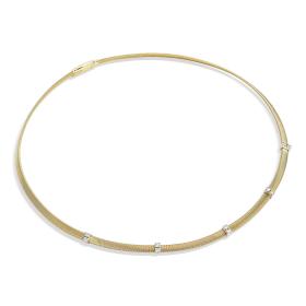 Weißgold, Halsschmuck, Marco Bicego Masai Halskette CG731_B3_YW_M5