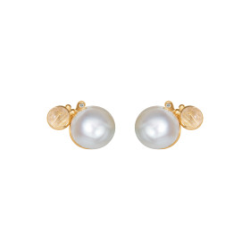 Gelbgold, Ohrringe, Ole Lynggaard Copenhagen BoHo Ohrstecker A2930-405