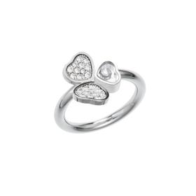 Weißgold, Ringe, Chopard Happy Hearts Ring 82A083-1900