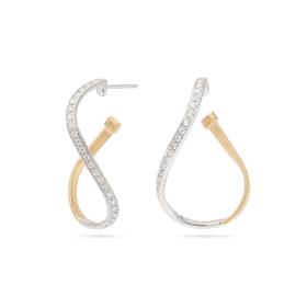 Weißgold, Ohrringe, Marco Bicego Marrakech Ohrringe OG404 B YW