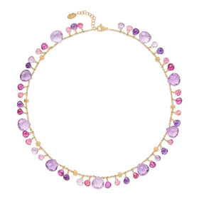 Gelbgold, Halsschmuck, Marco Bicego Paradise Halskette, Ref: CB2584-E MIX331 Y