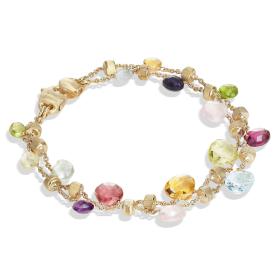 Armschmuck, Gelbgold, Marco Bicego Paradise Armband BB1906 MIX01 Y