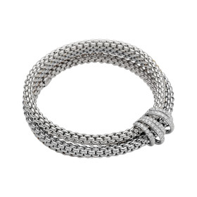 Weißgold, Armschmuck, FOPE Solo Flex'it Armband 65106BX_PB_B_XBX_0XS