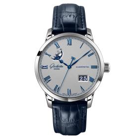 Unisex, Glashütte Original Senator Excellence Panoramadatum Mondphase 1-36-24-02-02-61