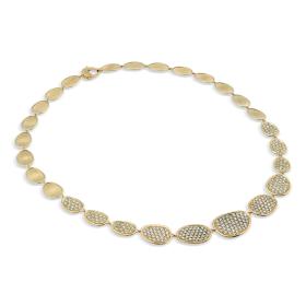 Gelbgold, Halsschmuck, Marco Bicego Lunaria Alta Halskette CB1976_B_Y_2Y