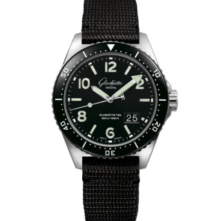 Herrenuhr, Glashütte Original Sea Q Panoramadatum , Ref: 1-36-13-01-80-35