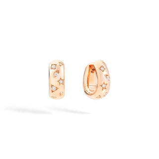 Roségold, Ohrringe, Pomellato Iconica Creolen, Ref: POC2061O7000DB000