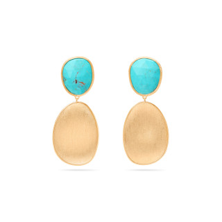 Gelbgold, Ohrringe, Marco Bicego Lunaria Color Ohrhänger, Ref: OB1345 TUM01 Y
