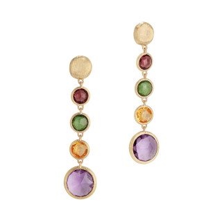 Gelbgold, Ohrringe, Marco Bicego Jaipur Color Ohrhänger, Ref: OB901 MIX01 Y