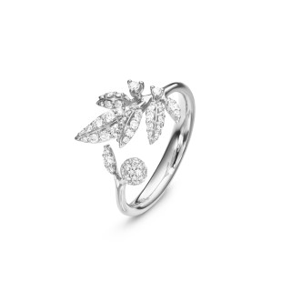 Weißgold, Ringe, Ole Lynggaard Copenhagen Winter Frost Ring, Ref: A2771-501-49