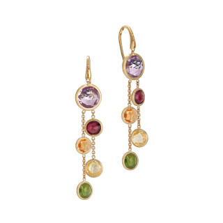 Gelbgold, Ohrringe, Marco Bicego Jaipur Color Ohrhänger, Ref: OB1290 MIX01 Y