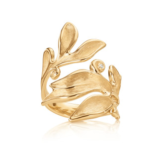 Gelbgold, Ringe, Ole Lynggaard Copenhagen Forest Ring, Ref: A3095-401-55