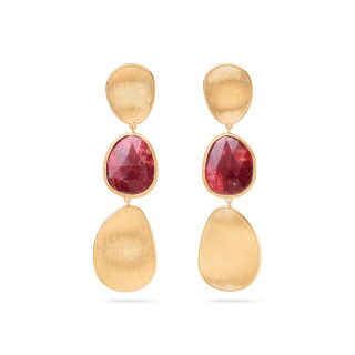 Gelbgold, Ohrringe, Marco Bicego Lunaria Color Ohrhänger, Ref: OB1466 TUL01 Y
