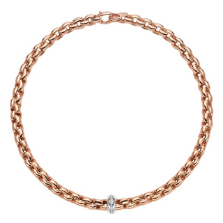 Roségold, Halsschmuck, FOPE Eka Flex'it Collier, Ref: 60711CX_BB_R_XBX_043