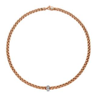 Roségold, Halsschmuck, FOPE Eka Collier, Ref: 72110CX_BB_R_XBX_043