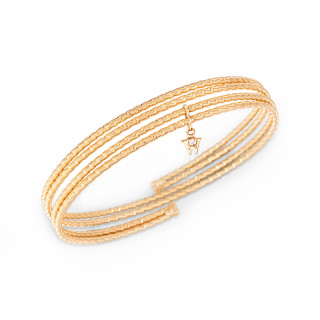 Gelbgold, Armschmuck, Wellendorff Armband UMARME MICH. Sonnenglanz zart, Ref: 304771
