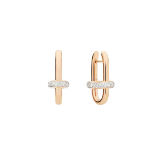 Roségold, Ohrringe, Pomellato Iconica Ohrringe, Ref: POC5060O7WHRDB000