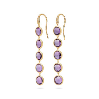 Gelbgold, Ohrringe, Marco Bicego Jaipur Color Ohrhänger, Ref: OB1966-AB_AT01_Y_02