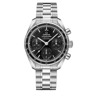 Damen- und Herrenuhr, Omega Speedmaster 38, Ref: 324.30.38.50.01.001