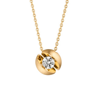 Gelbgold, Halsschmuck, Schaffrath CALLA Collier, Ref: 114_CALL2_50_GW