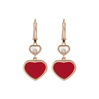 Roségold, Ohrringe, Chopard Happy Hearts Ohrringe, Ref: 837482-5820