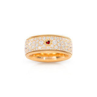 Gelbgold, Ringe, Wellendorff Ring WAHRE LIEBE., Ref: 607455