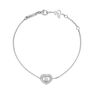 Weißgold, Armschmuck, Chopard Happy Diamonds Icons Armband, Ref: 85A054-1201