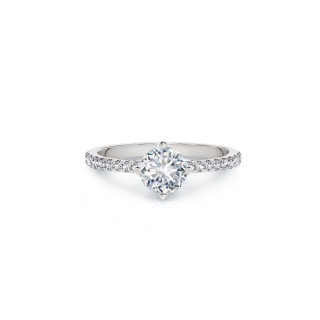 Platin, Ringe, Forevermark Forevermark Setting Pavée Ring, Ref: FM/F2-100-PT