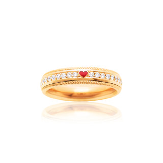 Gelbgold, Ringe, Wellendorff Ring LIEBESERKLÄRUNG., Ref: 607316GG
