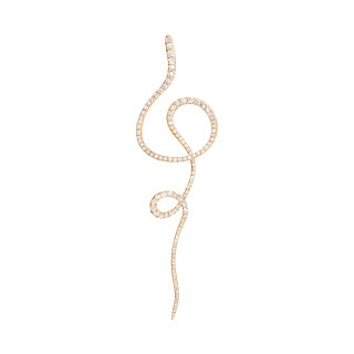 Gelbgold, Ohrringe, Ole Lynggaard Copenhagen Love Bands Twirl-Ohrring, Ref: A2849-401
