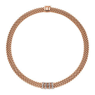 Roségold, Halsschmuck, FOPE Panorama Collier, Ref: 58812CX_BB_R_BBX_042