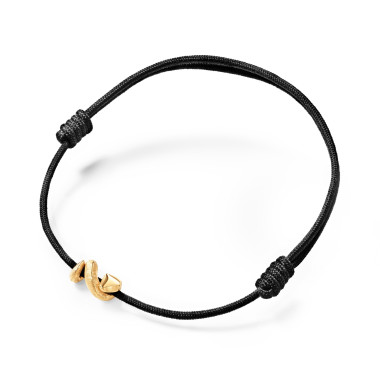         Gelbgold, Armschmuck, Ole Lynggaard Copenhagen Snakes Kordelarmband