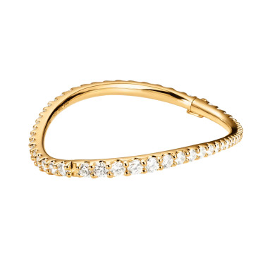         Gelbgold, Armschmuck, Ole Lynggaard Copenhagen Love Bands Armreif