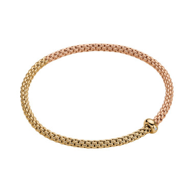         Gelbgold &amp; Roségold, Armschmuck, FOPE Eka Flex'it Armband