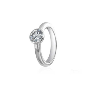        Weißgold, Ringe, Heinz Mayer Solitairring 0.50 ct.