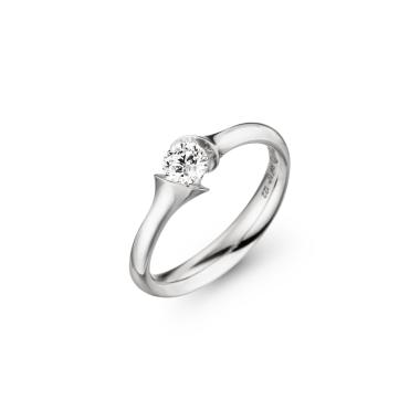 Ringe, Weißgold, Schaffrath CALLA Ring