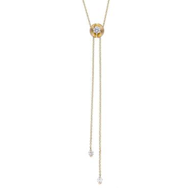 Halsschmuck, Gelbgold, Schaffrath CALLA Collier