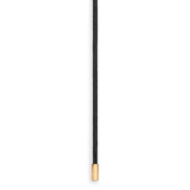 Halsschmuck, Seide, Ole Lynggaard Copenhagen Doppel Design Schnur schwarz