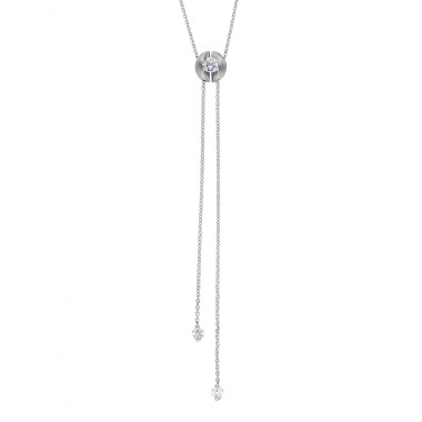         Weißgold, Halsschmuck, Schaffrath CALLA Collier