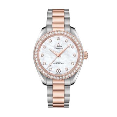 Damenuhr, Automatik, Omega Seamaster Aqua Terra 150 M