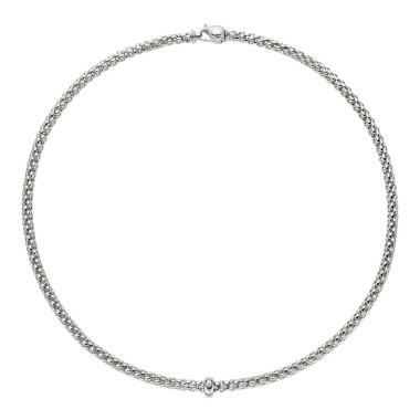         Weißgold, Halsschmuck, FOPE Solo Halskette