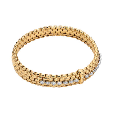 Armschmuck, Weißgold, FOPE Panorama Flex'it Armband