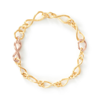         Gelbgold, Armschmuck, Ole Lynggaard Copenhagen Love Armband mini