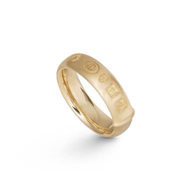 Ringe, Gelbgold, Ole Lynggaard Copenhagen Julius Herrenring Gelbgold