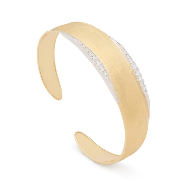         Gelbgold, Armschmuck, Marco Bicego Lunaria Diamonds Armreif
