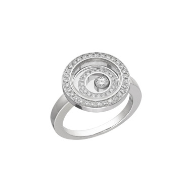 Ringe, Weißgold, Chopard Happy Spirit Ring