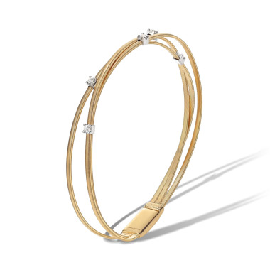 Armschmuck, Weißgold, Marco Bicego Goa Armreif