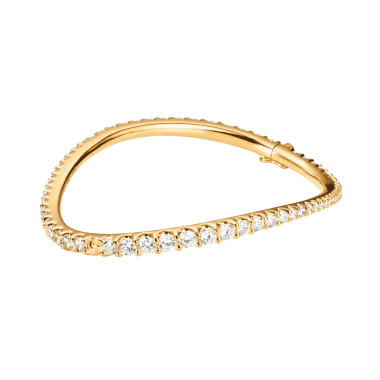         Gelbgold, Armschmuck, Ole Lynggaard Copenhagen Love Bands Armreif